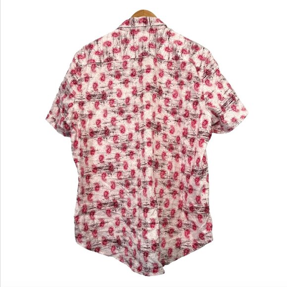 NWT ROBERT GRAHAM Kellenberg Men's Paisley Short Sleeve Shirt XL MSRP $198 US - Picture 2 of 5